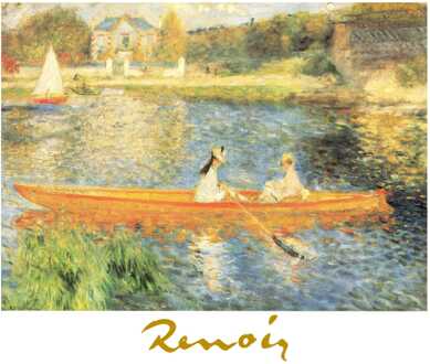 Auguste Renoir - La Senna Ad Asnieres Kunstdruk 70x50cm