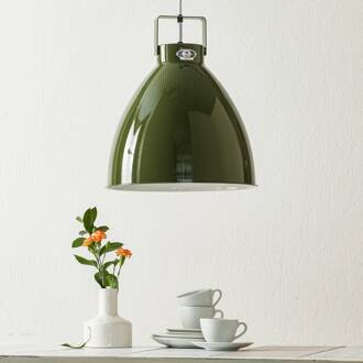 Augustin A360 hanglamp olijfgroen glanzend