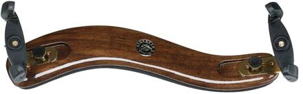 Augustin Viva la Musica VLM-PRO-G schoudersteun voor viool schoudersteun voor viool, gevlamd esdoorn, walnoot hout, gouden toebehoren, voor 4/4 en 3/4