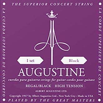Augustine AU-REBK Black snarenset klassiek Black snarenset klassiek, high tension trebles & light tension basses