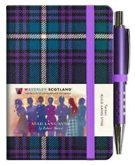 Auld Lang Syne Tartan Notebook (Mini with Pen)