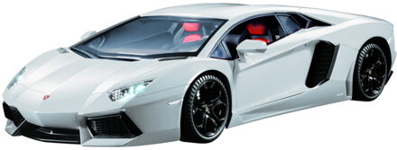 Auldey Racetin Lamborghini Aventador 1:28 - RC Auto - Wit