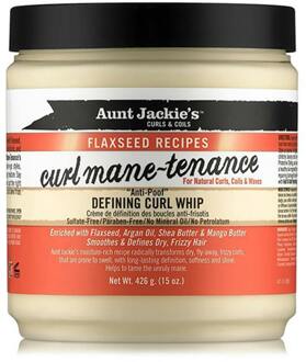 Aunt Jackies Aunt Jackie's Curls & Coils Flaxseed Recipes Curl Mane-Tenance Defining Curl Whip 426 gr