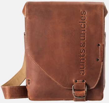 Aunts & Uncles Hunter Jason schoudertas M vintage Bruin - 24 x 8 x 31 cm
