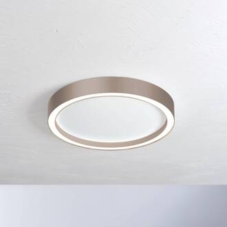 Aura LED plafondlamp Ø 30cm wit/taupe taupe, wit