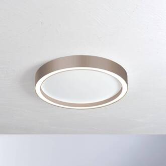 Aura LED plafondlamp Ø 40cm wit/taupe taupe, wit