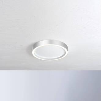 Aura LED plafondlamp Ø 55cm wit/aluminium aluminium, wit