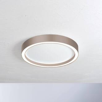 Aura LED plafondlamp Ø 55cm wit/taupe taupe, wit