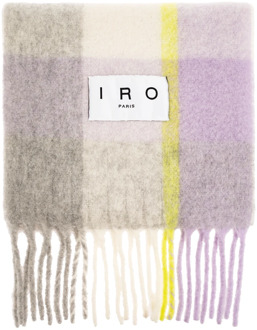 Auray sjaal met logo IRO , Multicolor , Dames - ONE Size