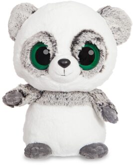 Aurora Grijze panda knuffel 20 cm met grote ogen Multi