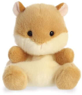 Aurora Pluche hamster - 13 cm - Knuffel hamster - huisdieren knuffel Multi