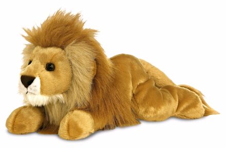 Aurora Pluche leeuwen knuffel dier - 30 cm - wilde dieren knuffel