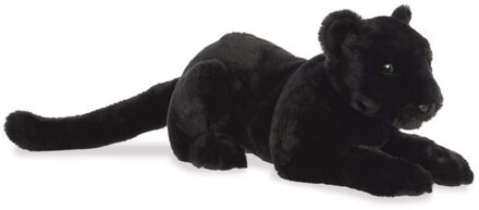 Aurora Pluche zwarte panter knuffel - 51 cm - Panters knuffels - Knuffeldier