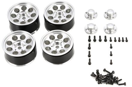 Austarhobby AX516 4 Stuks 1.55 Inch Rc Auto Aluminium Velg Voor Axiale SCX10 90046 D90 TF2 1/10 rc Crawler