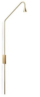 Austere-Wall Wandlamp - Goud - Wandmontage - met dimmer