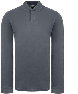 Austin Heren Anthraciet Polo-Shirt Grijs