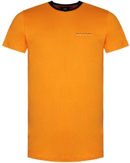Austin Heren Oranje/Zwart T-Shirt