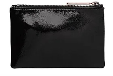 AUSTRALIA FASHION MIM LOVE ZIP SMALL POUCH WALLET CLUTCH WITH METAL ZIPPER PULLER SMALL SIZE 15 X 10 CM