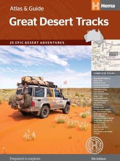 Australia Great Desert Tracks atlas & guide A4