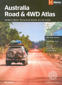 Australia Road and 4WD atlas B4