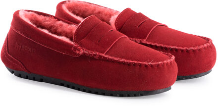 Australia Vrouwen Byronbay Gezellige Mocassins Rood - EU 37 / UK 4