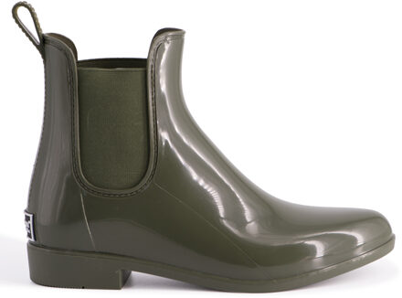 Australia Womens Regenlaarzen Met Schapenvacht Binnenzool Inclusief OLIVE Olijf - EU 40.5 / UK 7