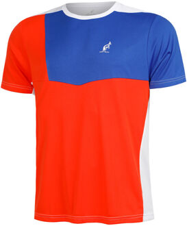 Australian Ace Color-Block T-shirt Heren oranje - S