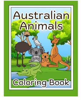Australian Animals Coloring Book.: 30 Awesome Australia Animals For Kids & Adults To Color. - L. M. Farrell