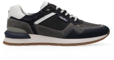 Australian Blauwe Suède Lage Sneakers Novecento Australian , Multicolor , Heren - 43 Eu,39 Eu,44 Eu,46 Eu,42 EU