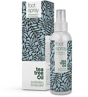 Australian Bodycare Foot Spray 150 ml - Voetspray tegen zweetvoeten met 100% natuurlijke Tea Tree Olie - Antiperspirant voetdeodorant voor dagelijks gebruik bij zweetvoeten - Kan ook gebruikt worden als verfrissende schoenenspray