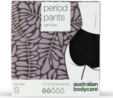 Australian Bodycare Maandverband Australian Bodycare Period Pants Midi Light Flow Small 1 st
