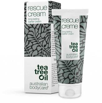 Australian Bodycare Rescue Cream 100 ml - Barrièrecrème voor een geïrriteerde, rode en kwetsbare huid op je lichaam met Tea Tree Olie -  Helpt de huid te herstellen - Geschikt om te gebruiken bij doorligwonden & luieruitslag
