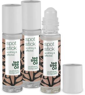 Australian Bodycare Tea Tree Olie Stick - Tea tree stick tegen onzuiverheden voor vlekjes, puistjes en een vette, acne-gevoelige huid met Australische Tea Tree Olie van hoge kwaliteit (goedgekeurd door farmaceuten), 3 x 9 ml.