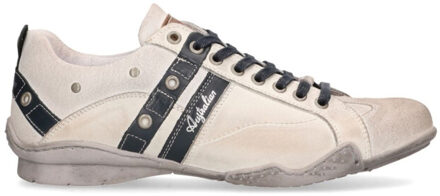 Australian Footwear Zambrotta 15.1009.01-b05-white navy - maat 41 Wit