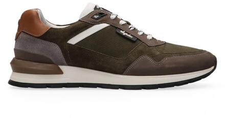 Australian Groen en Grijs Leren Sneakers voor Heren Australian , Green , Heren - 46 Eu,40 Eu,41 Eu,42 Eu,43 Eu,45 Eu,44 EU