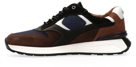 Australian Kyoto blauw ,zwart combi - 45