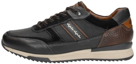 Australian Zwarte Lage Top Heren Sneakers Australian , Black , Heren - 47 Eu,44 Eu,43 EU