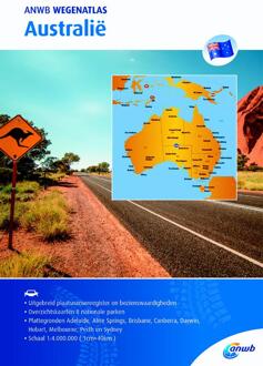 Australië - Anwb Wegenatlas - (ISBN:9789018043827)