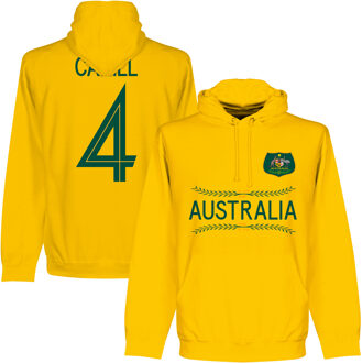 Australië Cahill 4 Team Hooded Sweater - Geel