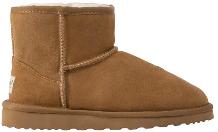 Australië Kort Schapenvacht Enkellaarsje Bruin