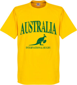 Australië Rugby T-Shirt - Geel - XS