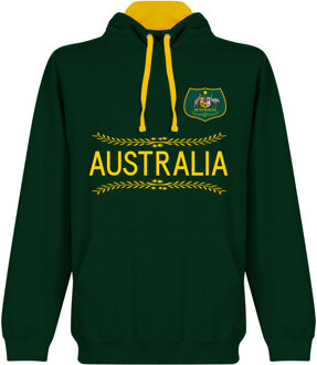 Australië Team Hooded Sweater - Groen - L