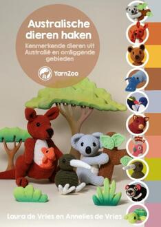 Australische dieren haken -  Annelies de Vries, Laura de Vries (ISBN: 9789083301099)