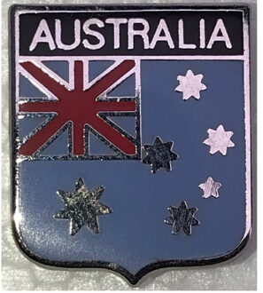 Australische vlag kleine pin Multi