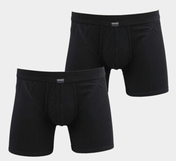 Autentic 2P Heren Boxershort - Zwart - Maat S
