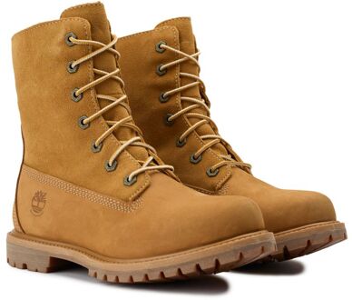 Auth Teddy winterschoenen Dames Fleece, WP oranje Maat 37