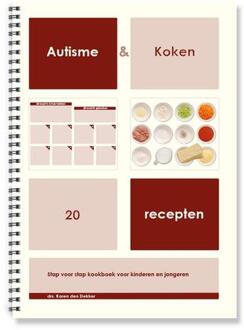 Autisme & Koken + Techniekkaarten, instructiekaarten & aanvinkkaarten - Boek Karen den Dekker (9075129947)