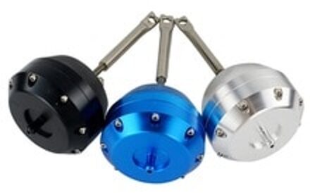 Auto 2.00 "Billet Aluminium Turbo Actuator Wastegate Klep Auto Turbo Magneetventiel Accessoires Voor ford zilver