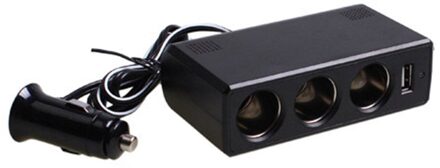 Auto 24V Naar 12V Converter Truck Drukregelaar Auto Een Minuut Drie Sigarettenaansteker Drie Dubbele usb Car Charger