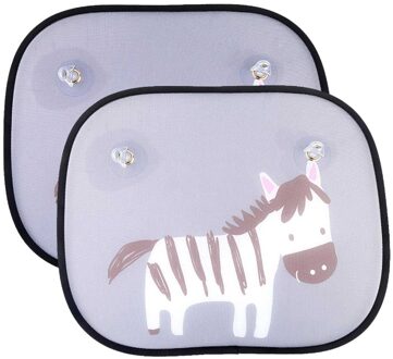 Auto-2Pcs Auto Window Zonwering-Universele Auto Zonneschermen-Blokken Schadelijke Uv-stralen Zon Warmte-bescherming Voor Uw Kinderen